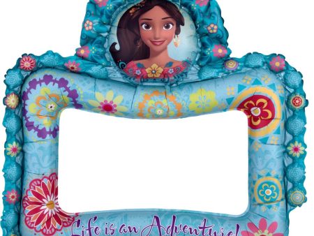 Elena of Avalor Selfie Frame Foil Balloon 66x68cm Fashion