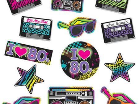 Totally 80 s Mega Value Pack Cutouts 30pcs Online Sale