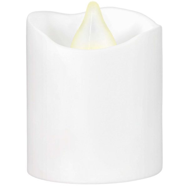 White LED Votives Candles 6pcs Online Hot Sale