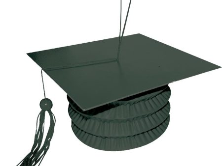 Black Grad Cap Paper Lantern Weight Sale