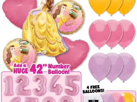 Beauty & the Beast - Belle s Colorful Party Balloon Kit Online now