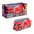 Teamsterz Mean Machines Light And Sound Fire Engine For Cheap