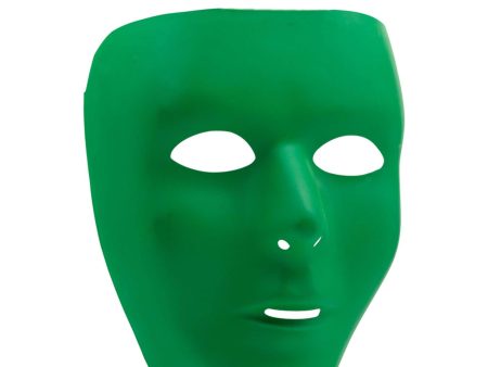 Adult Mask Full Face Green For Cheap