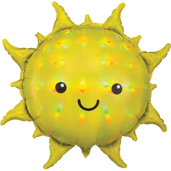 Sun Iridescent SuperShape Balloon 68cm on Sale