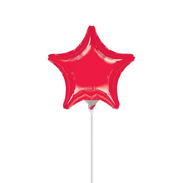 Red Star Foil Balloon 9in on Sale