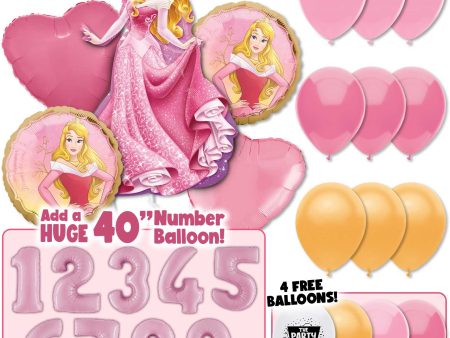 Sleeping Beauty - Aurora s Pink Elegance Party Balloon Kit For Discount