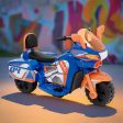 EVO 6v Kids Electric Ride-On Zoom Sports Bike - Blue Online