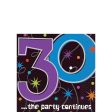 The Party Continues - 30 Ultra Beverage Tissues 16pcs Online Hot Sale