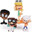 The Loud House Figure 4 Pack - Lincoln, Clyde, Lisa, Leni Online Hot Sale