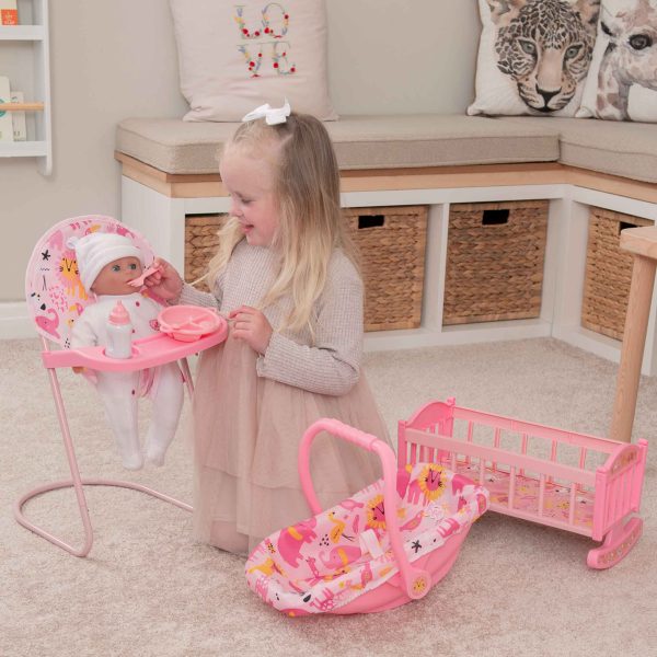 BabyBoo Dolls Nursery Playset - 7 Piece Toy Playset Online Hot Sale