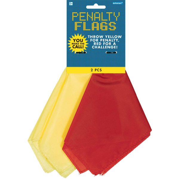 Sports Fabric Penalty Flags 2pcs Supply