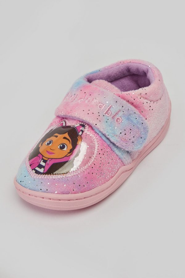 GDH AMELIA STITCHED RAINBOW FUR SLIPPER For Cheap