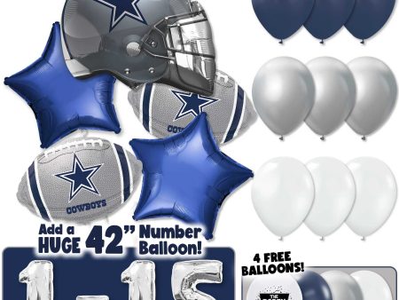 NFL Dallas Cowboys Football Party Balloon Kit For Discount