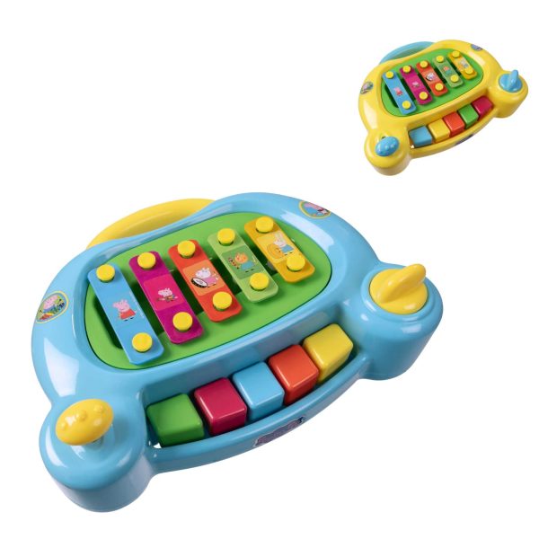 Peppa Pig My First 2-IN-1 Piano - Xylophone & Piano For Discount