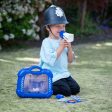 Smart Police Carry Case Playset + Kids Fancy Dress Police Helmet Bundle Discount