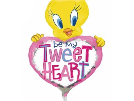 Tweety Be My Tweetheart Mini Shape Balloon Discount