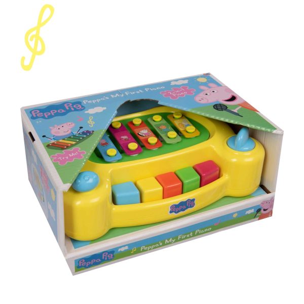 Peppa Pig My First 2-IN-1 Piano - Xylophone & Piano For Discount