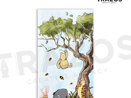 Winnie the Pooh Backdrop Fashion