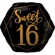 Elegant Sixteen SuperShape Foil Balloon 58x55cm Cheap