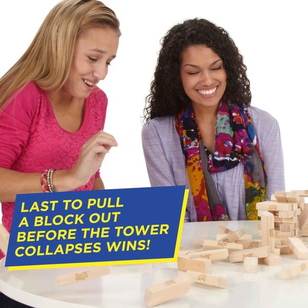 Jenga Classic Stacking Game Discount