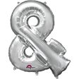 Symbol & Silver Mini Shape Foil Balloon 16in Online