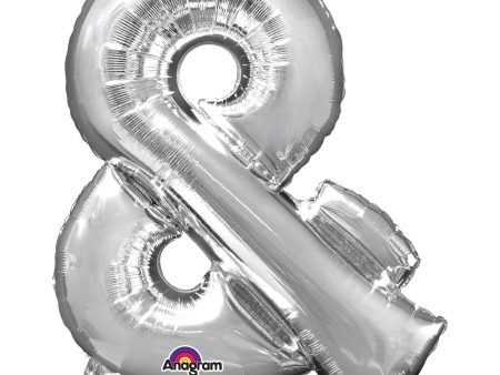 Symbol & Silver Mini Shape Foil Balloon 16in Online