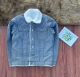 Kids  Sherpa-Lined Denim Jacket: Keep Your Little One Warm and Stylish Supply