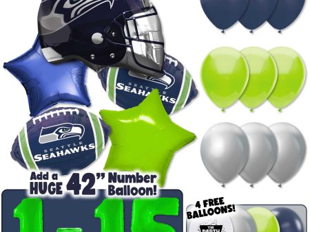 NFL Seattle Seahawks Football Party Balloon Kit For Sale