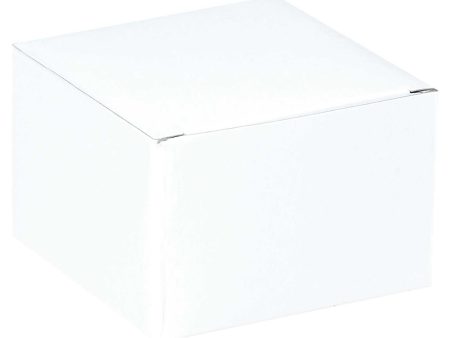 White Gift Box 6 x 6in Online Sale