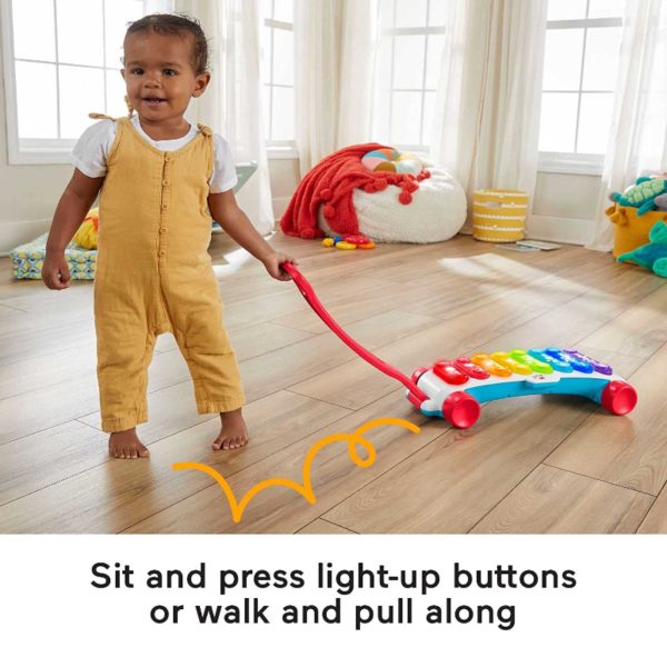 Fisher Price Giant Light-Up Xylophone Walker For Sale