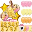 Beauty & the Beast - Belle s Golden Dance Party Balloon Kit Discount