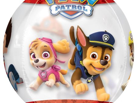 Paw Patrol Chase & Marshall Orbz Balloon 38x40cm Online