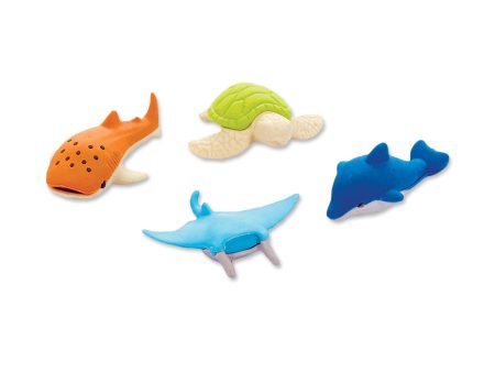 Sea Animals Eraser Favors 12pcs Online now