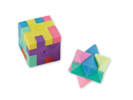 Puzzle Cube Eraser Favors 12pcs Online Hot Sale