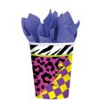 Totally 80 s Cups 9oz, 8pcs on Sale