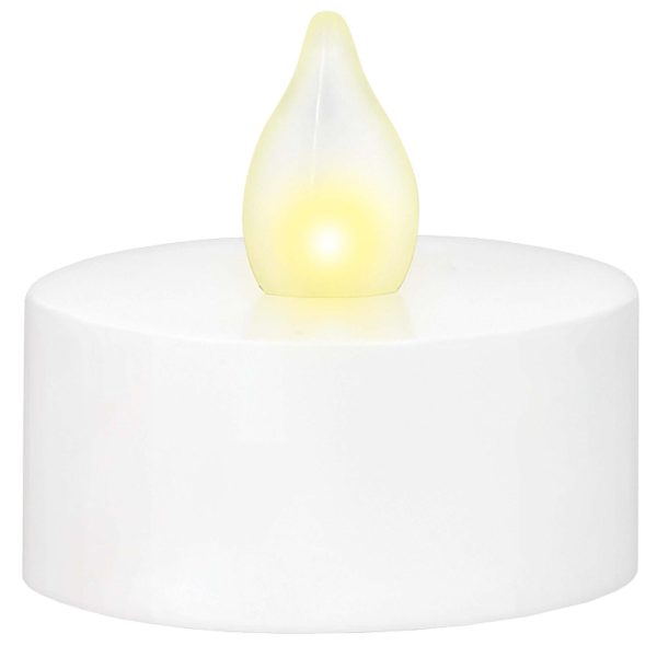 White LED Tea Lights 12pcs Cheap