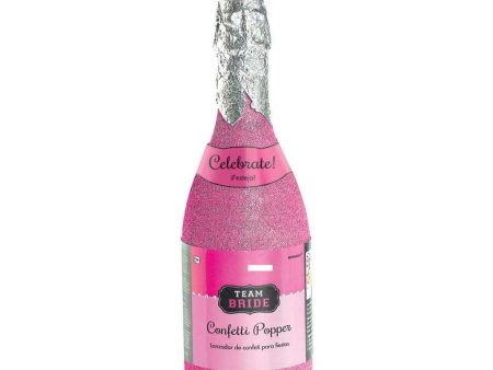 Team Bride Champagne Bottle Popper Online now