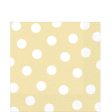 Vanilla Crème Dots Lunch Tissues 16pcs Fashion