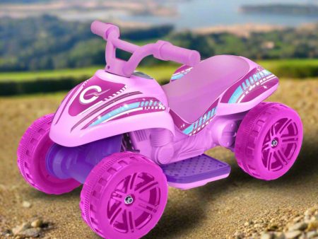 EVO 6V Kids Electric Ride-On Shimmer Quad Bike Cheap