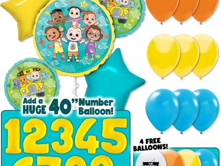 Cocomelon Pre-School Playtime Party Balloon Kit For Cheap