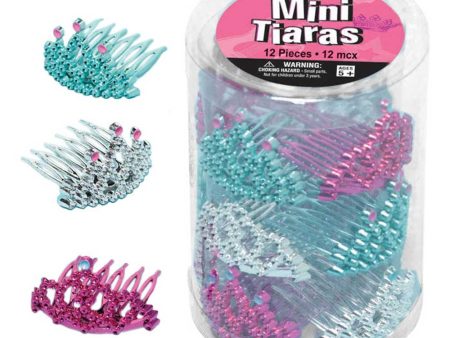 Rocker Princess Mini Tiara Comb Favors 12pcs Cheap