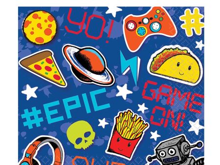 Epic Party Lunch Tissues 16pcs Hot on Sale