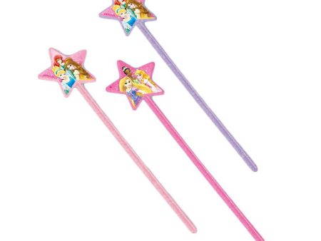 Disney Sparkle Princess Wand Favors 12pcs For Cheap