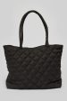 SOFT QUILTED TOTE BAG Discount