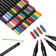 Watercolour Dual Tip Brush Pens Set of 36 + A4 40 Sheet Premium Sketch Pad Bundle Online