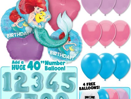 The Little Mermaid Under the Sea Party Balloon Kit For Cheap