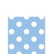 Pastel Blue Dots Beverage Tissues 16pcs Online