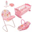 BabyBoo Dolls Nursery Playset - 7 Piece Toy Playset Online Hot Sale