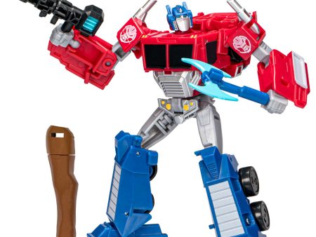 Transformers EarthSpark - Deluxe Optimus Prime Figure Online now