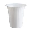 White Medium Flared Plastic Cylinders Online Hot Sale